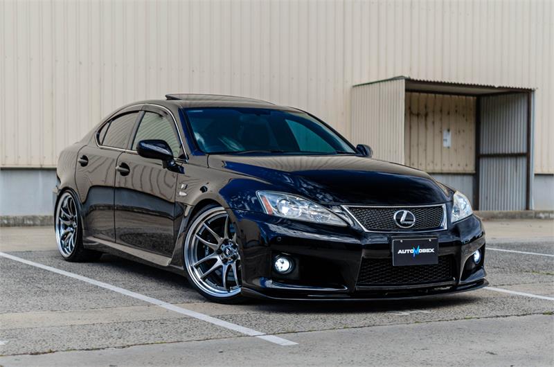 Black Lexus IS-F sourced directly from Japan